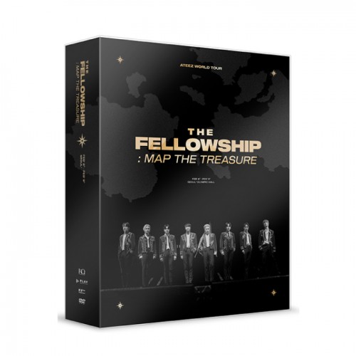 [DVD] 에이티즈 (ATEEZ) - WORLD TOUR THE FELLOWSHIP : MAP THE TREASURE SEOUL DVD