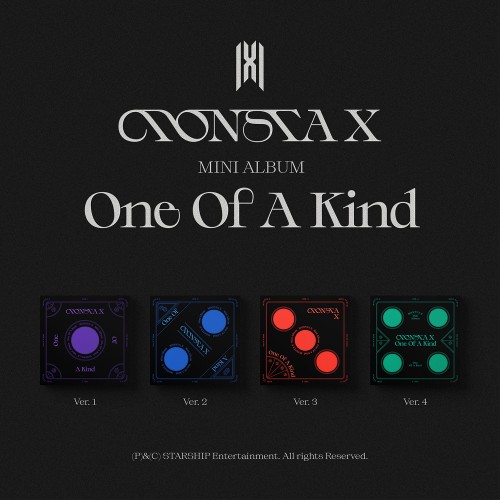 몬스타엑스 (MONSTA X) - 미니 : ONE OF A KIND [4종 중 1종 랜덤발송]