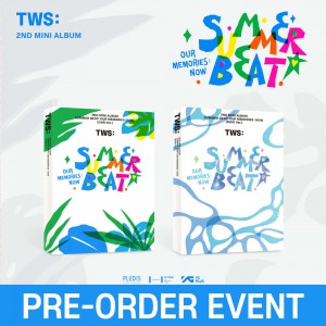 [종료][예약판매 특전 증정] TWS (투어스) - 2nd Mini Album 'SUMMER BEAT!' [2종 중 1종 랜덤발송]