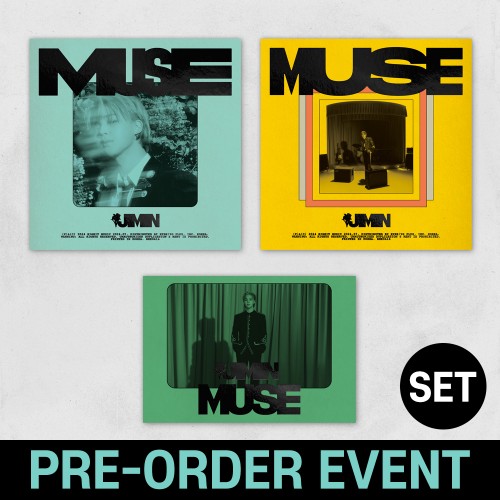 [예약판매 특전 증정] 지민(JIMIN) - 'MUSE' [Photobook 2종 + Weverse Albums ver. SET]