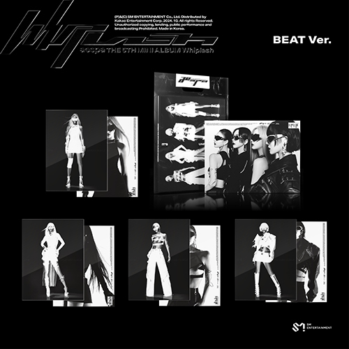 에스파 (aespa) - 미니앨범 5집 : Whiplash [BEAT Ver.][5종 중 1종 랜덤 발송]