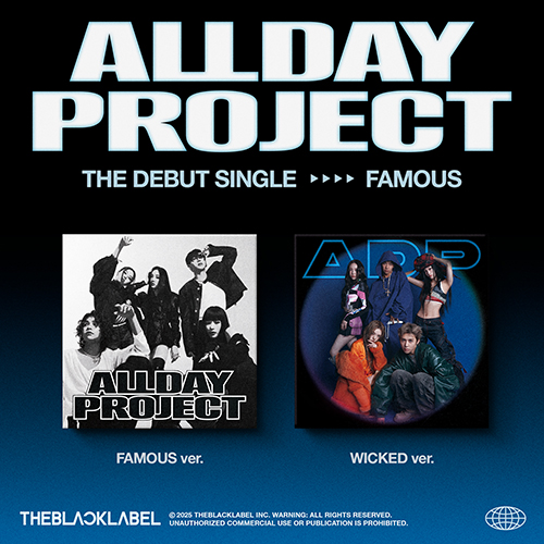 올데이 프로젝트 (ALLDAY PROJECT) - The Debut Single 'FAMOUS' [2종 SET]