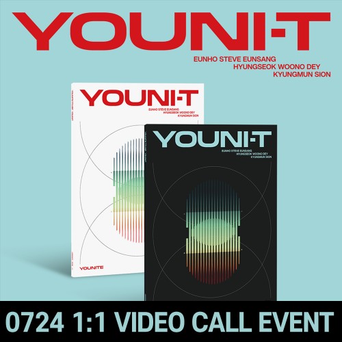 [0724 1:1 영상통화 사인회] YOUNITE (유나이트) - 미니앨범 7집 : YOUNI-T [2종 중 1종 랜덤 발송]