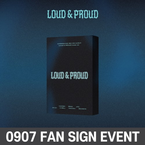 [0907 대면 사인회] 앰퍼샌드원 (AMPERS&ONE) - 미니앨범 3집 : LOUD & PROUD [kiwee ver.][LIMITED EDITION]