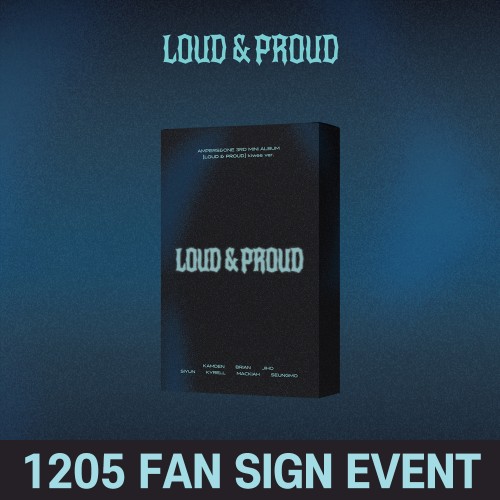 [1205 대면 사인회] 앰퍼샌드원 (AMPERS&ONE) - 미니앨범 3집 : LOUD & PROUD [kiwee ver.][LIMITED EDITION]