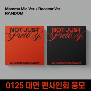 [0125 대면 팬사인회 응모] izna (이즈나) - 미니 2집 : Not Just Pretty [PHOTOBOOK Ver.] [커버 2종 중 1종 랜덤 발송]