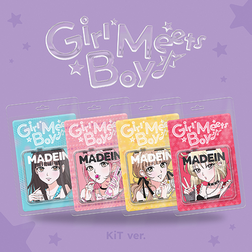 메이딘 (MADEIN) - Girl Meets Boy [KiT Ver.] [4종 중 1종 랜덤 발송]