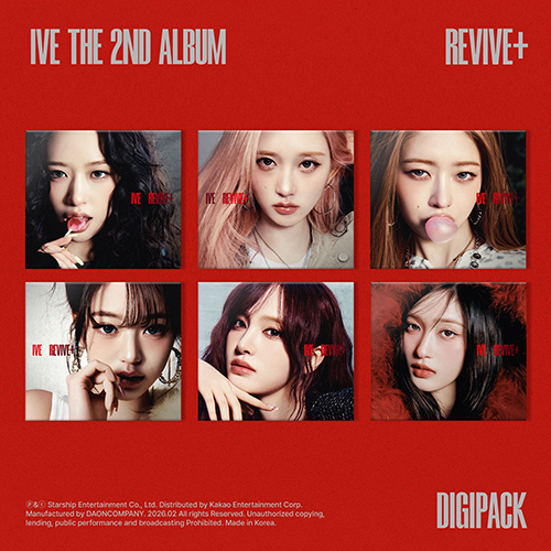 IVE (아이브) - THE 2ND ALBUM : REVIVE+ [Digipack Ver.][한정반][6종 중 1종 랜덤 발송]