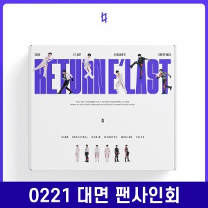 [0221 대면 팬사인회] 엘라스트 (E'LAST) - 2026 SEASON'S GREETINGS [RETURN E'LAST]