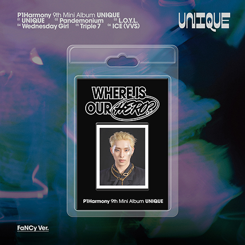 P1Harmony (피원하모니) - 미니앨범 9집 : UNIQUE [FaNCy Ver.][6종 SET]