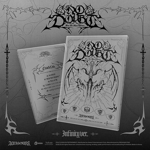 ALL(H)OURS (올아워즈) - 미니앨범 5집 : NO DOUBT [INFINITY ver.]