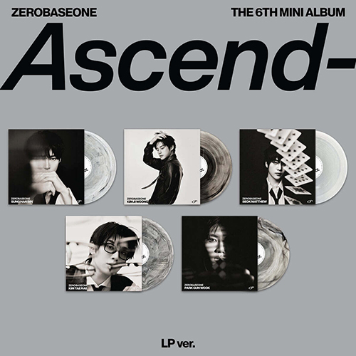 ZEROBASEONE The 6th Mini Album [Ascend-] [LP ver.](Limited Edition)[5종 SET]