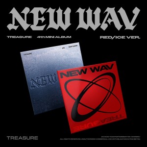 TREASURE (트레저) - TREASURE 4th MINI ALBUM [NEW WAV] RED/ICE VER.