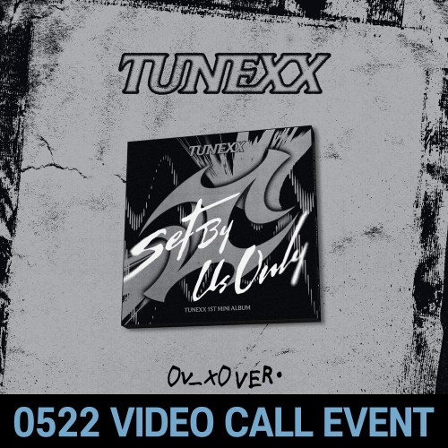 [0522 영상통화 사인회] TUNEXX (튜넥스) - 미니앨범 1집 : SET BY US ONLY [0v_x0 ver.]