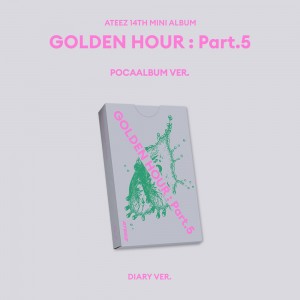 에이티즈 (ATEEZ) - 14TH MINI ALBUM GOLDEN HOUR : Part.5 [POCAALBUM][Diary Ver.]