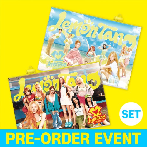 [PRE-ORDER EVENT] Hearts2Hearts (하츠투하츠) - 미니앨범 2집 : Lemon Tang [Photobook Ver.][2종 SET]