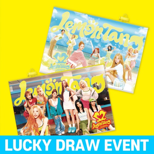 [LUCKY DRAW EVENT] Hearts2Hearts (하츠투하츠) - 미니앨범 2집 : Lemon Tang [Photobook Ver.][2종 중 1종 랜덤 발송]