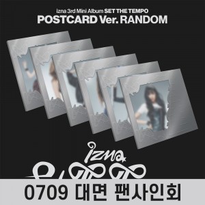 [0709 대면 사인회] izna (이즈나) - SET THE TEMPO [POSTCARD Ver.][6종 중 1종 랜덤 발송]