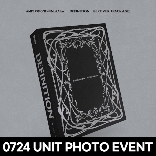 [0724 유닛 포토회] 앰퍼샌드원 (AMPERS&ONE) - 미니앨범 4집 : DEFINITION [HERE Ver.]