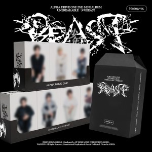 ALPHA DRIVE ONE (알파드라이브원) - 미니 2집 : UNBREAKABLE : 少年BEAST [Hissing Ver.] [7종 SET]