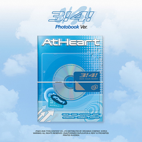 앳하트 (AtHeart) - 싱글앨범 : 3!4! [Photobook Ver.]