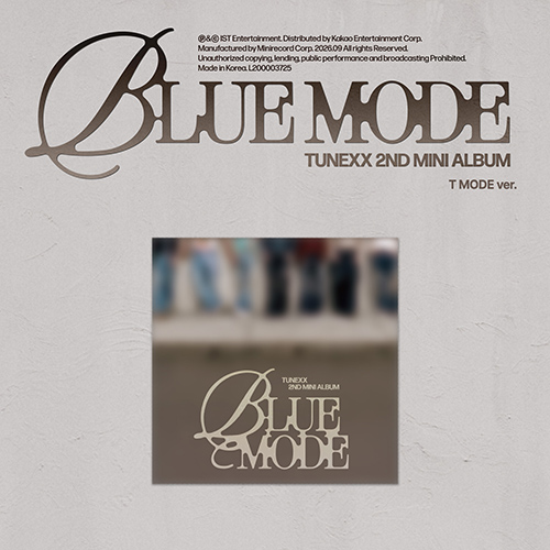 TUNEXX (튜넥스) - 미니 2집 [BLUE MODE] ] (T MODE ver.)