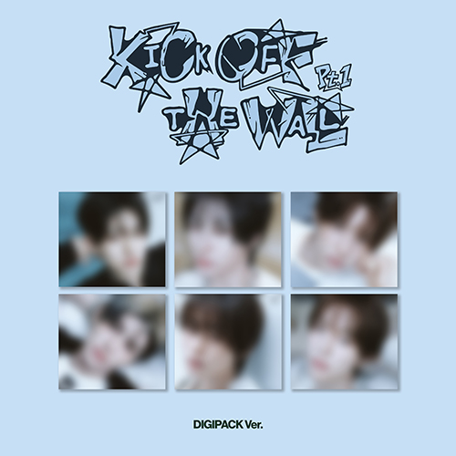 킥플립 (KickFlip) - 미니 5집 : KICK OFF THE WALL Pt.1 [Digipack Ver.][6종 중 1종 랜덤 발송]