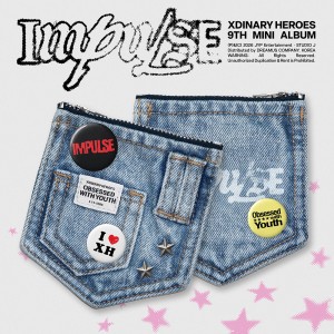 Xdinary Heroes (엑스디너리 히어로즈) - 미니앨범 9집 : IMPULSE [DENIM POUCH Ver.]