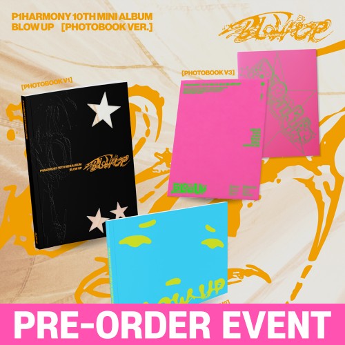[PRE-ORDER EVENT] P1Harmony (피원하모니) - 미니앨범 10집 : BLOW UP [Photobook Ver.][3종 중 1종 랜덤 발송]