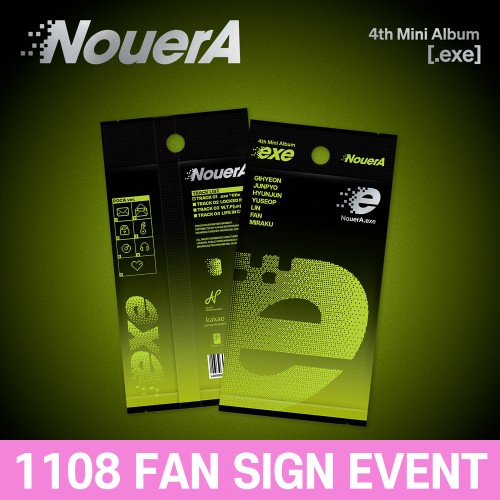 [1108 대면 사인회] NouerA (누에라) - 4th Mini Album [.exe][POCA ver.]